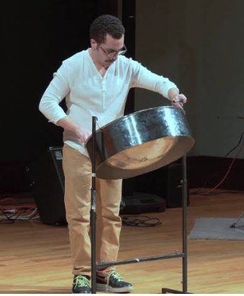 Ben Goldman on steel drum
