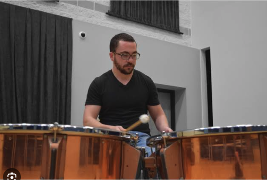 Ben Goldman on timpani